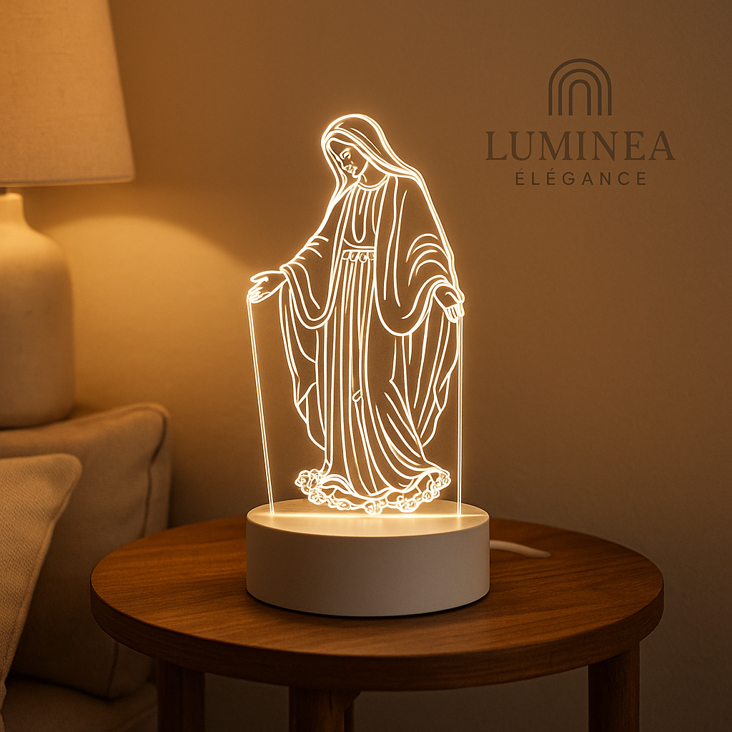 Lampe Sainte Vierge – Ambiance sacrée