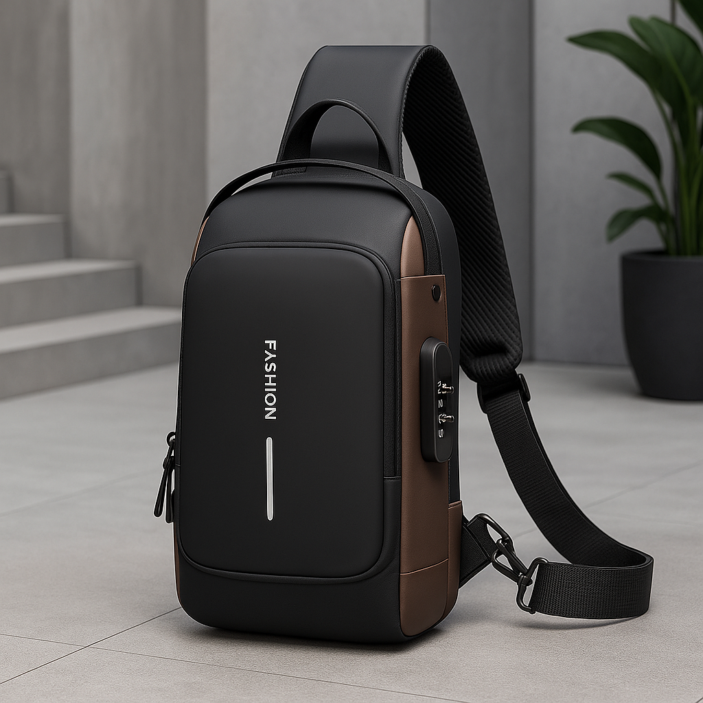 Sac Bandoulière Antivol avec Port USB