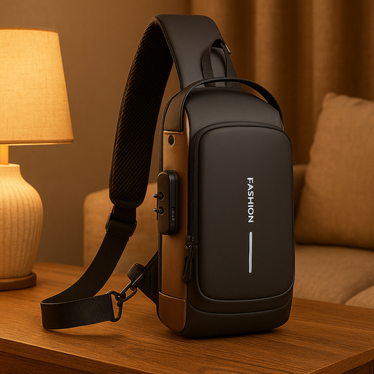 Sac Bandoulière Antivol avec Port USB